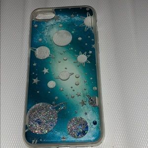 Squishy glitter space iPhone 6/7/8 case